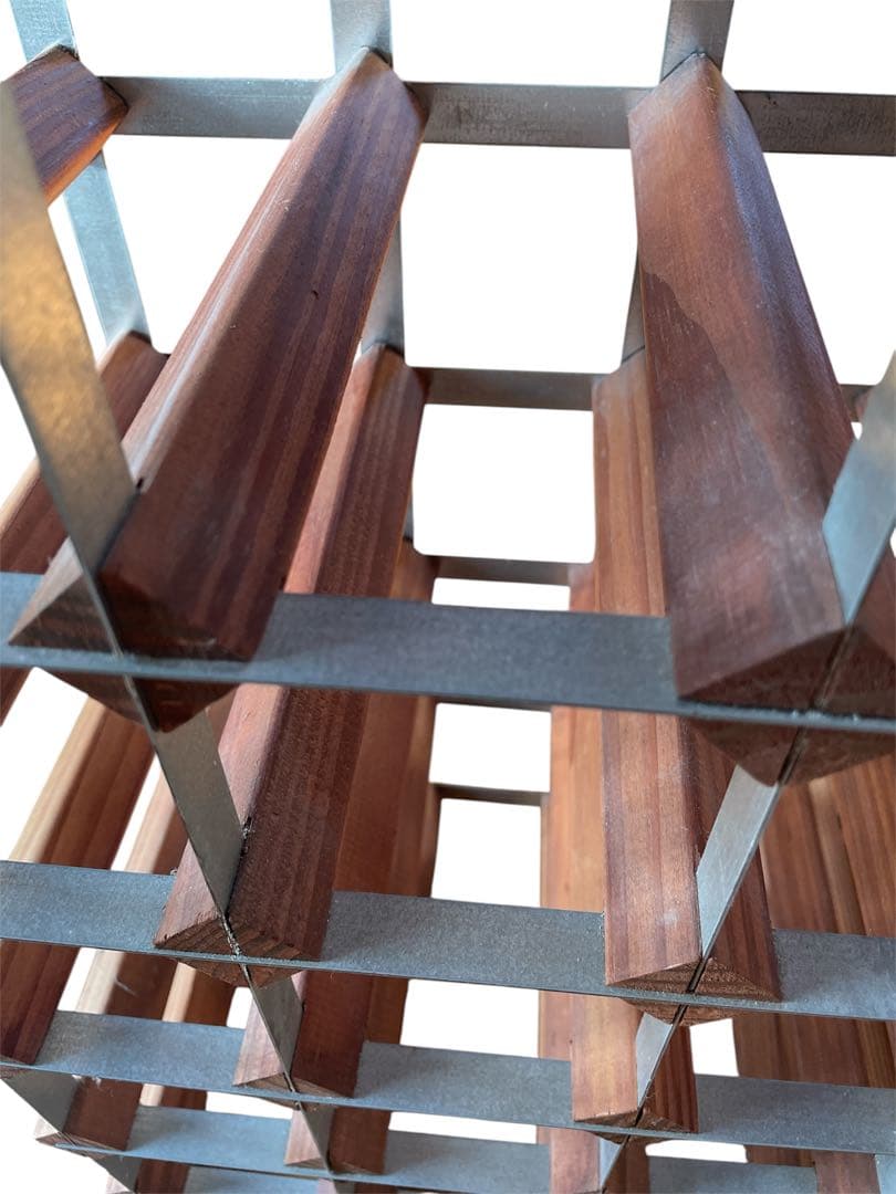 ワインラック 6×6 コンランショップ オーク 英国産　レア品　CONRAN