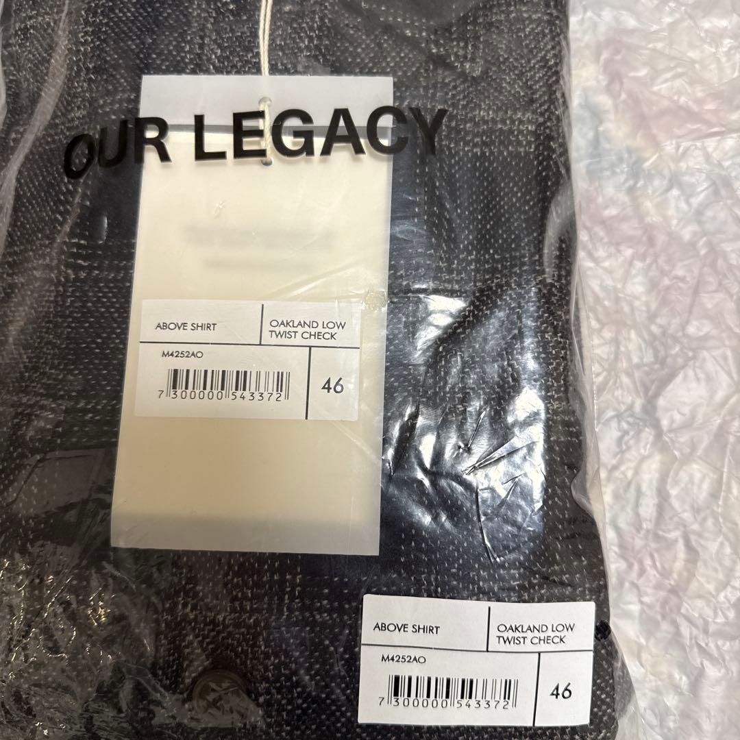 トップス OUR LEGACY ABOVE SHIRT Oakland Low Twist