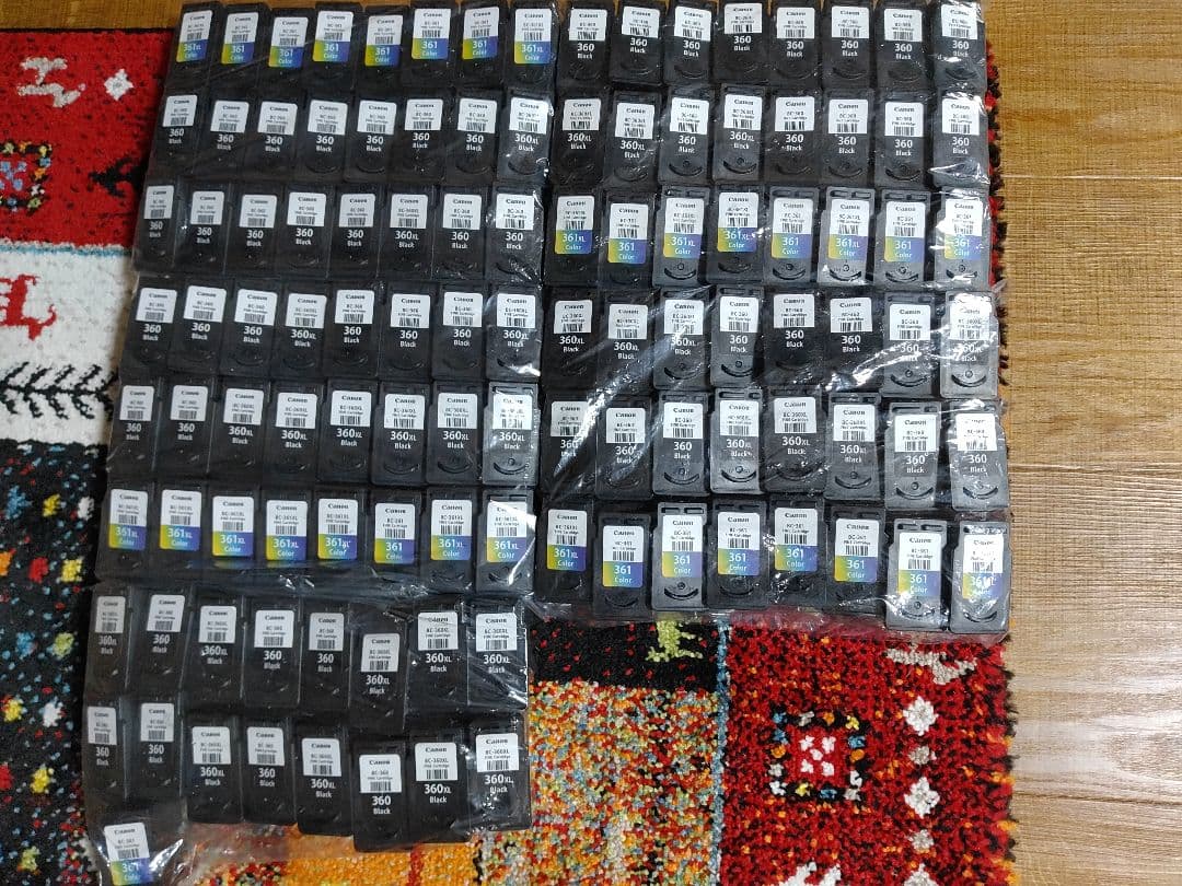 Canon BC-360 360XL　 BC-361 361XL