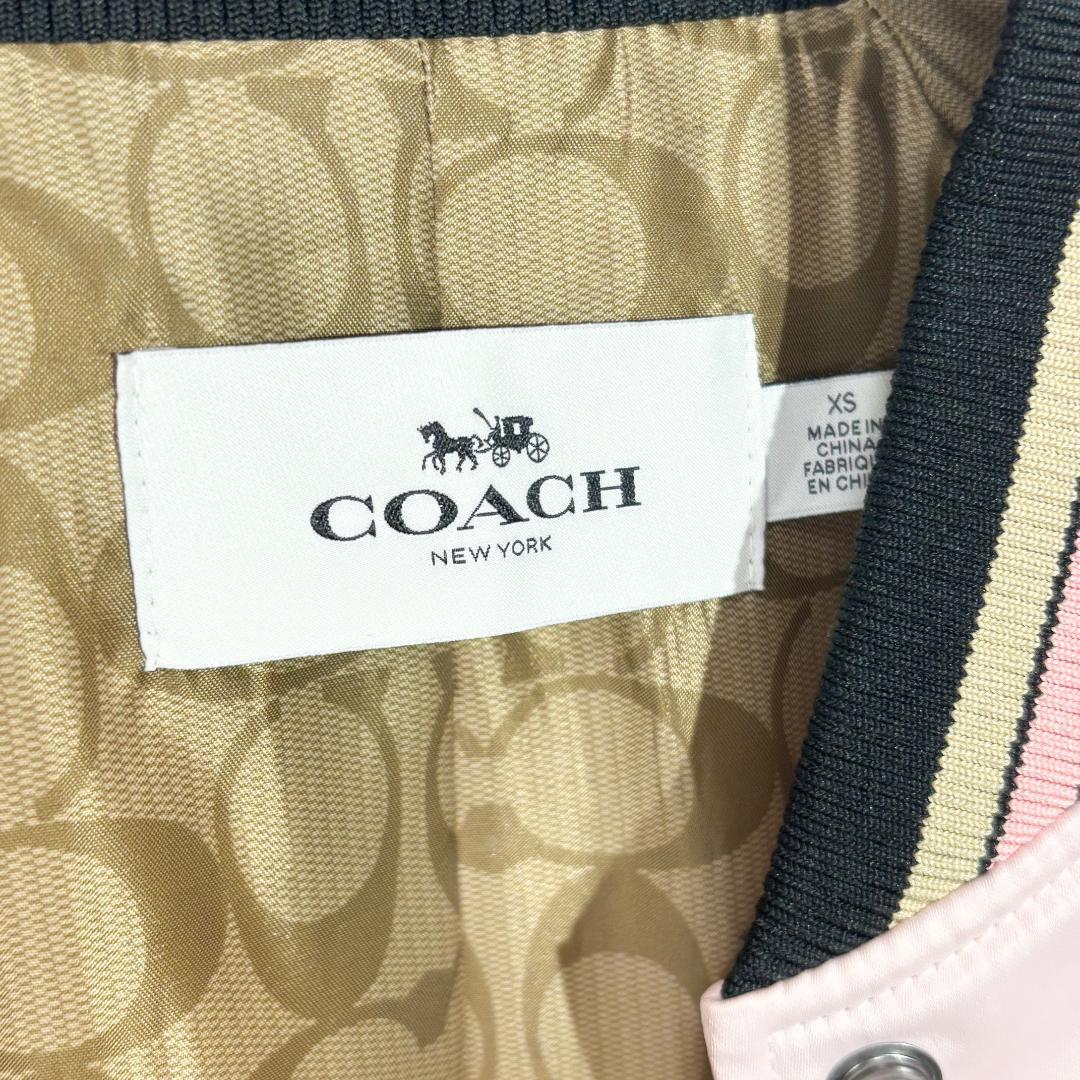 3119 コーチ　COACH　シグネチャー　スカジャン　刺繍ロゴ　ジャケット