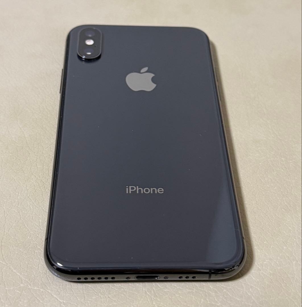 iPhoneXS 64GB スペースグレイ SIMフリー バッテリー88% 美品