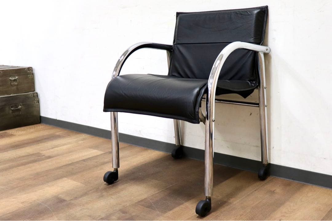 GMHS316○innovator / イノベーター ボガートカフェ デスクチェ