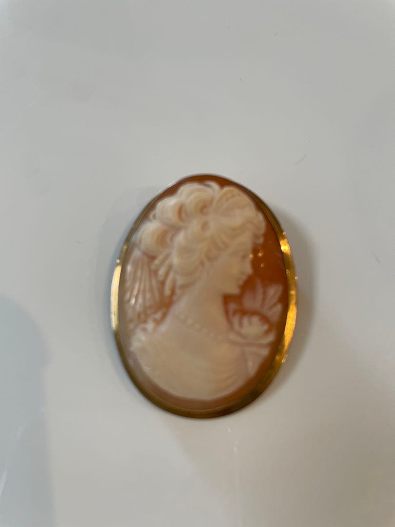 Donadio カメオブローチ ドナディオ　カメオ