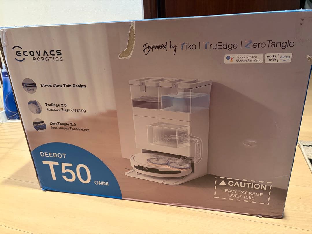 【極美品】DEEBOT T50 OMNIロボット掃除機本体