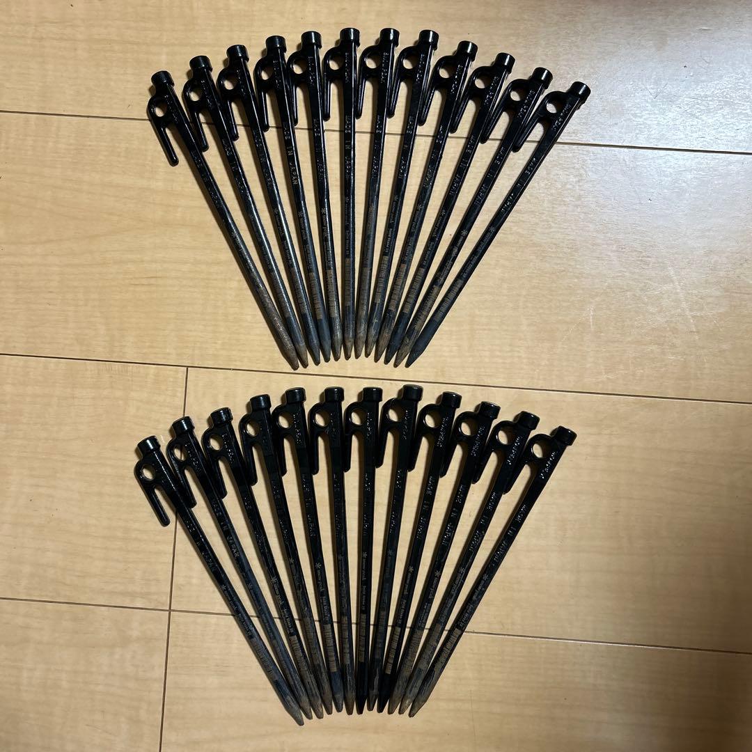 peak スノーピーク ソリッドステーク20 24本　30 10本セット