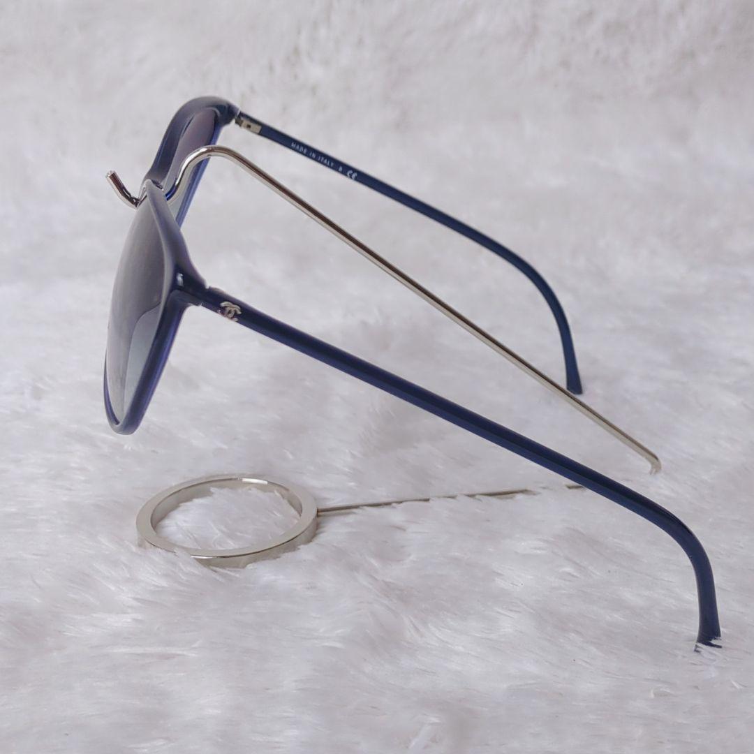 極美品 CHANEL サングラス　5277-A c.503/S6 ココマーク