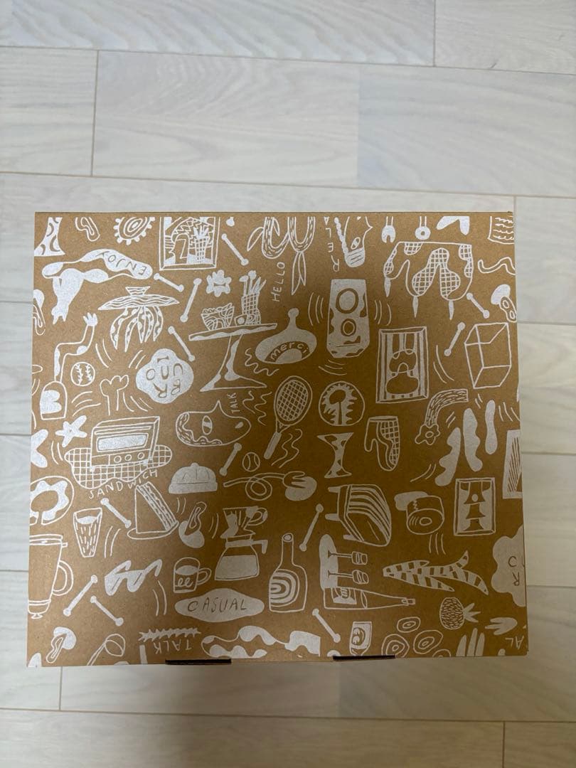 BRUNOガラスエアフライヤー　アイボリー