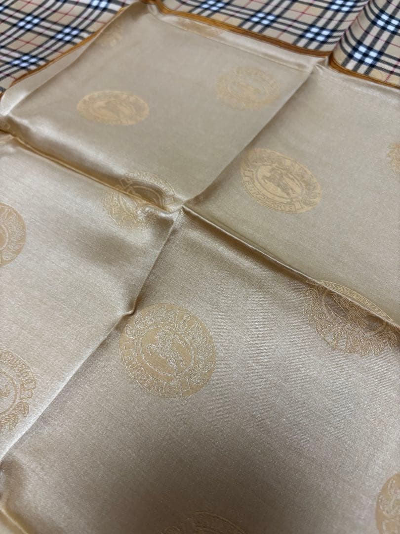 s*認様 Burberry's シルク＆コットン大判ハンカチ 4枚セット