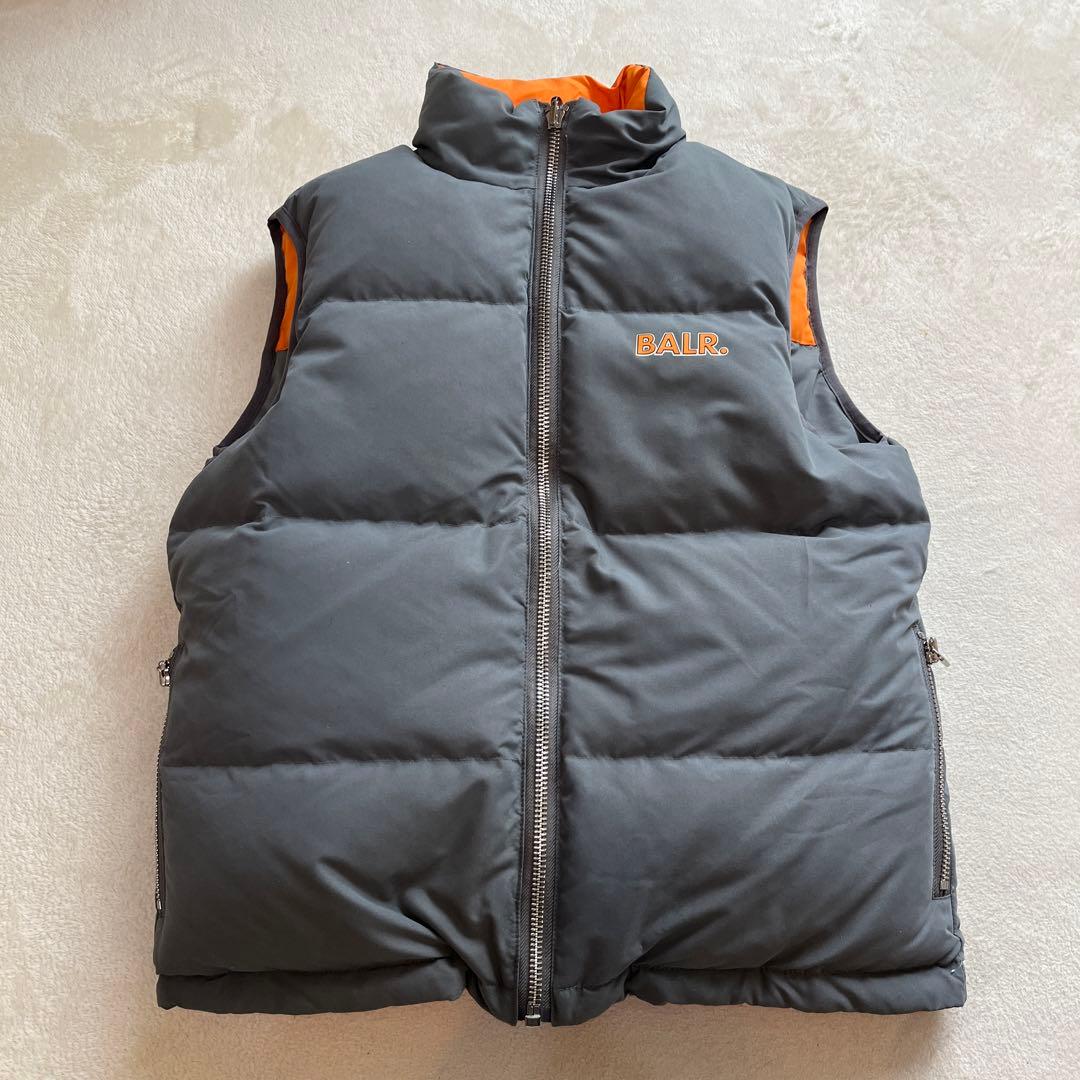 美品★BALR.★リバーシブルダウンベスト　men'sサイズＸＳ