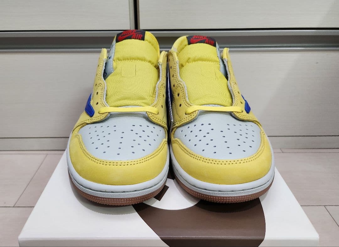 Travis Scott × NIKE AIR JORDAN 1 Canary