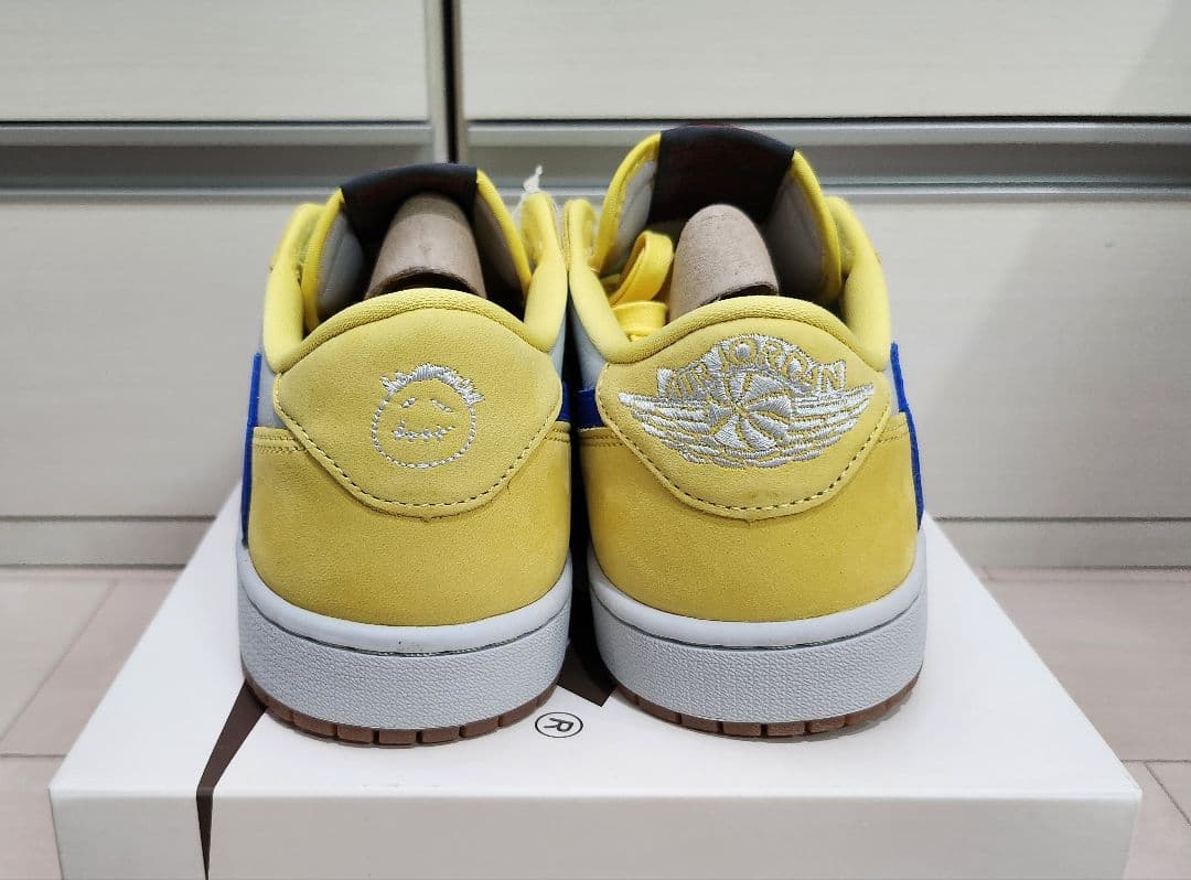 Travis Scott × NIKE AIR JORDAN 1 Canary