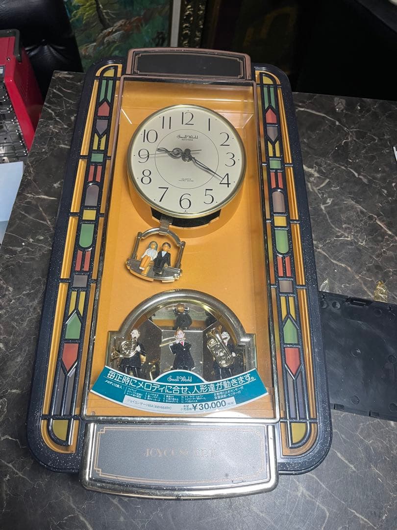 RHYTHM リズム時計工業 スモールワールド ジョイコンサート からくり