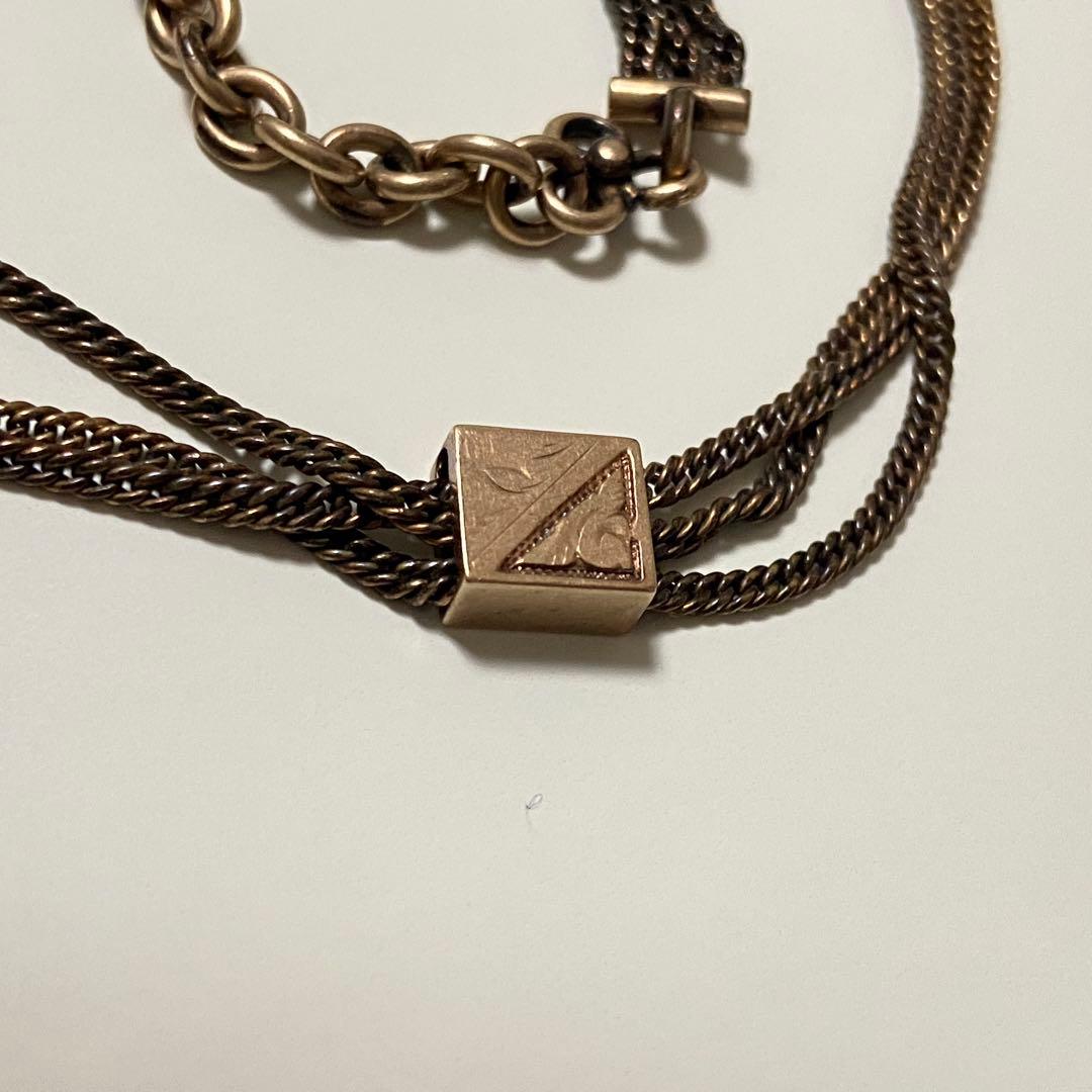 アンティーク　懐中時計　チェーン　米国　アメリカSimmons