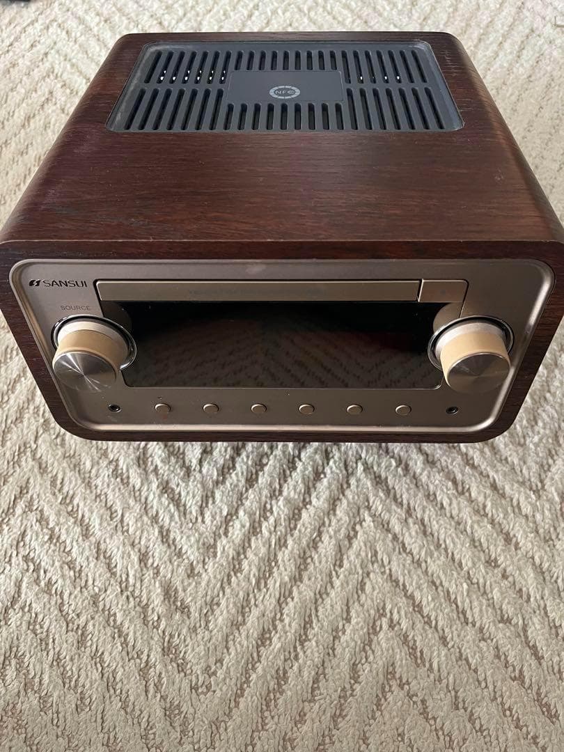 SANSUI CDステレオシステム SMC-300BT 通電のみ確認