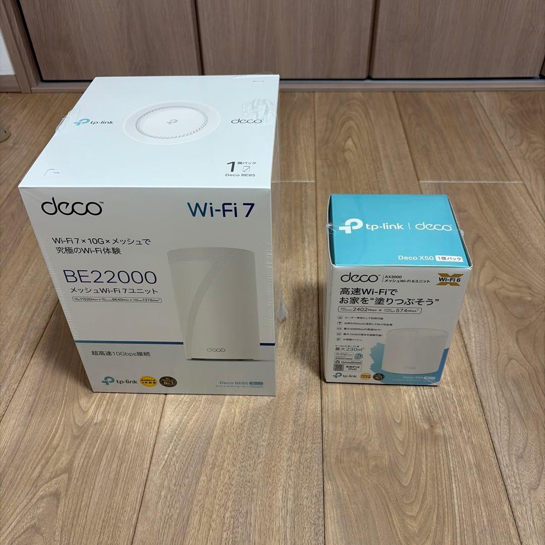 Deco BE22000 メッシュWi-Fi　Deco BE85