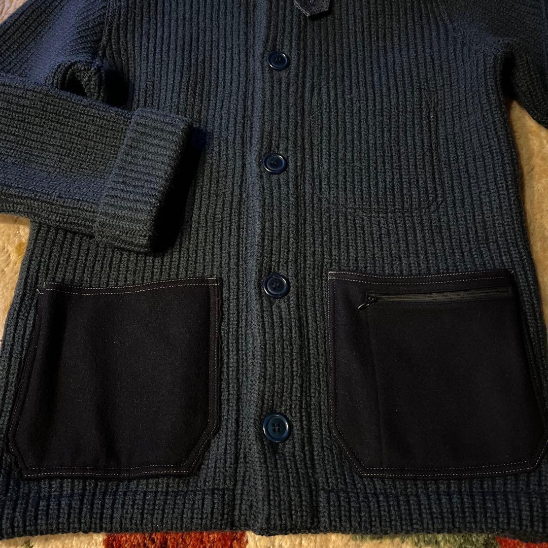 ☆BLUE BLUE ブルーブルー 聖林公司 圧縮ウールジャケット サイズ1 ☆