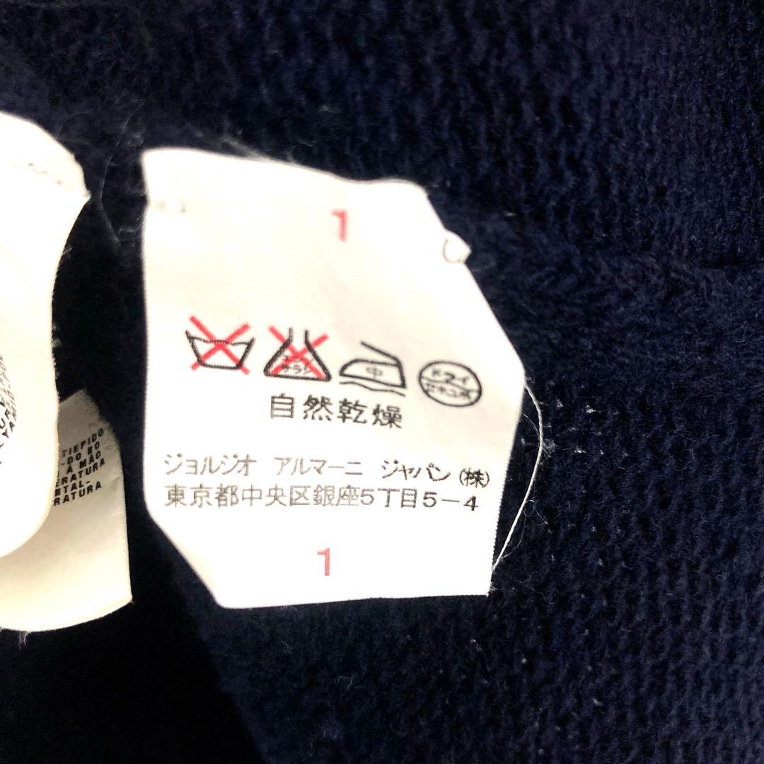 美品✨EMPORIO ARMANI ネイビー ニット L