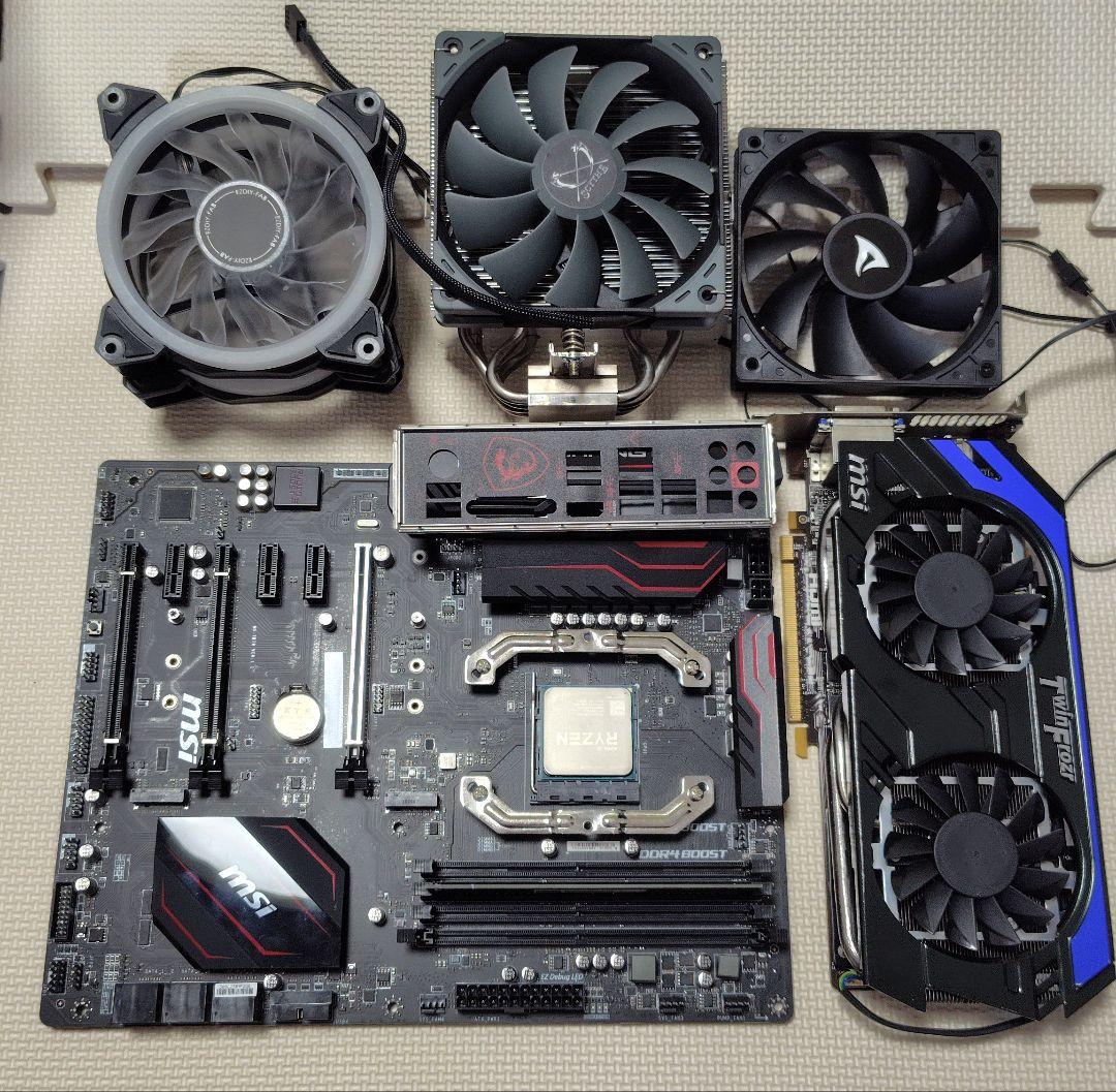 その他 X470 GAMING PRO Ryzen5 2600X GTX660ti