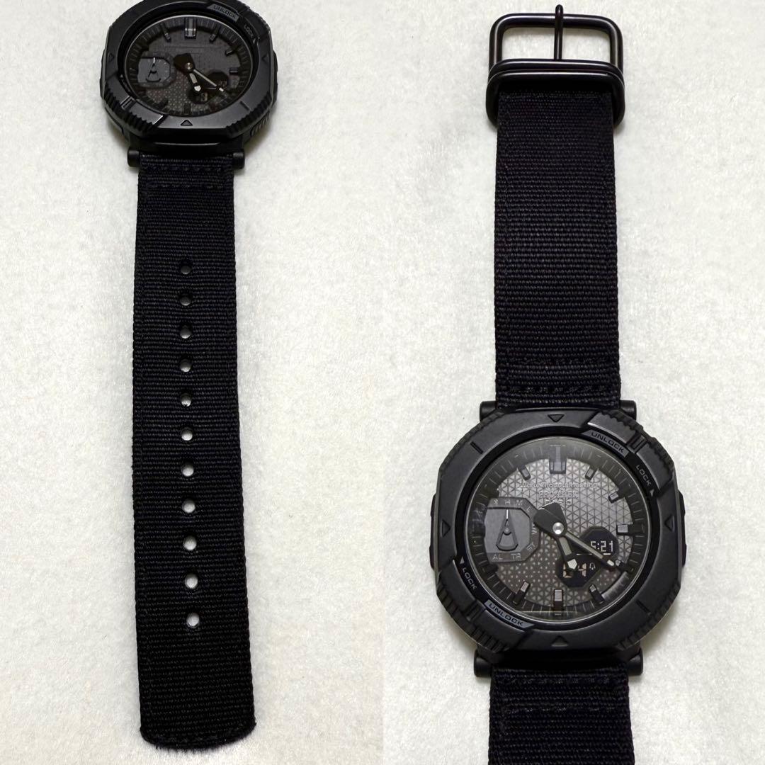 美品 カシオ ホワイトマウンテニアリング コラボ 腕時計 プロトレック