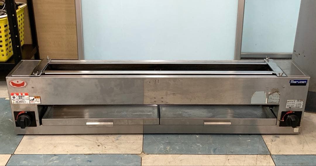 2020年製 マルゼン 業務用ガス下火式焼物器 MGKS-102 LPガス