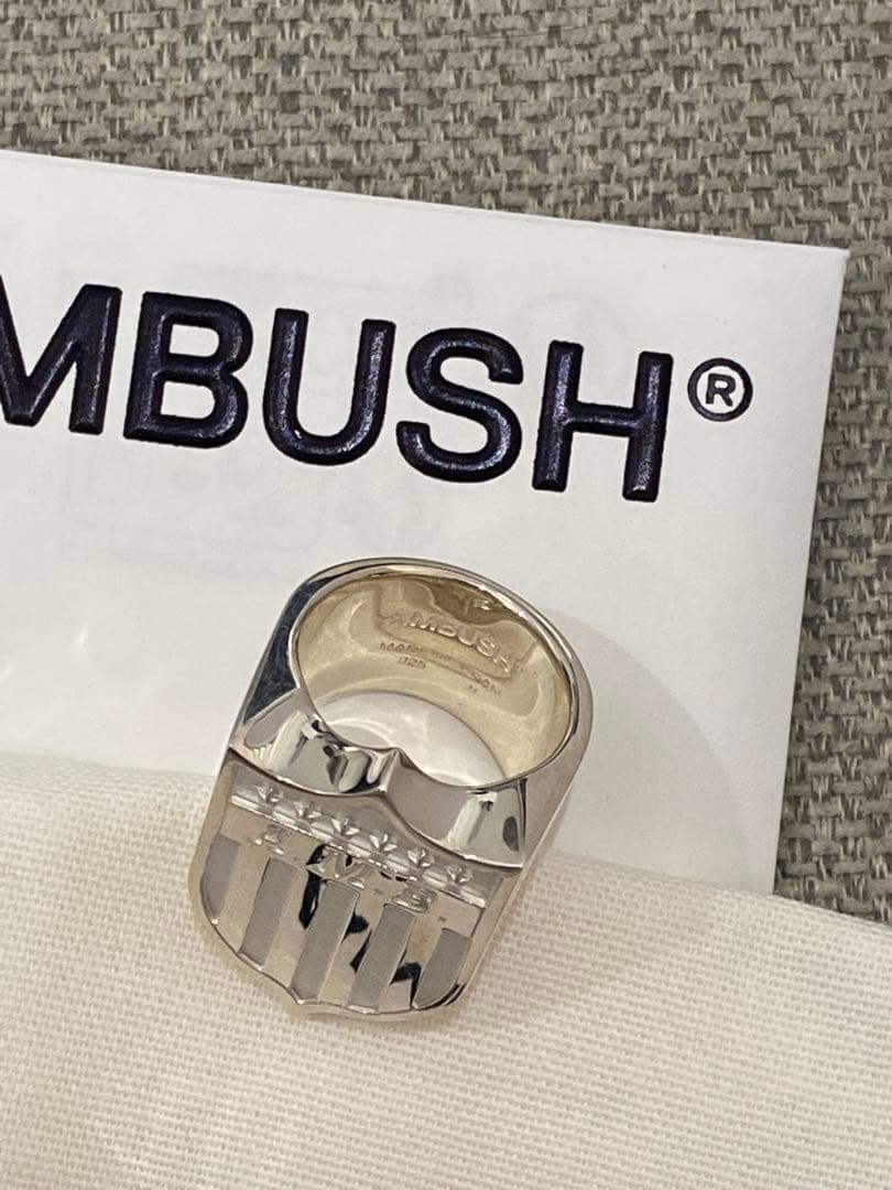 新品未使用品AMBUSH VARSITY RINGアンブッシュサイズM