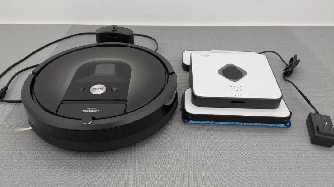 iRobot Roomba 980 & Braava 390 ロボット掃除機本体