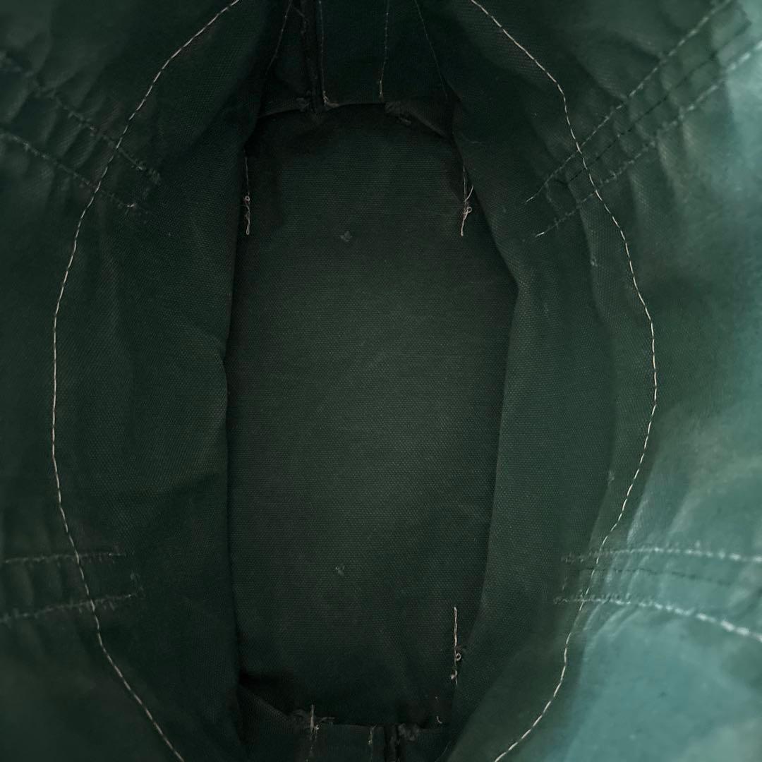 ビームス　L.L.Bean ボート&トート 別注 ネイビー グリーン M