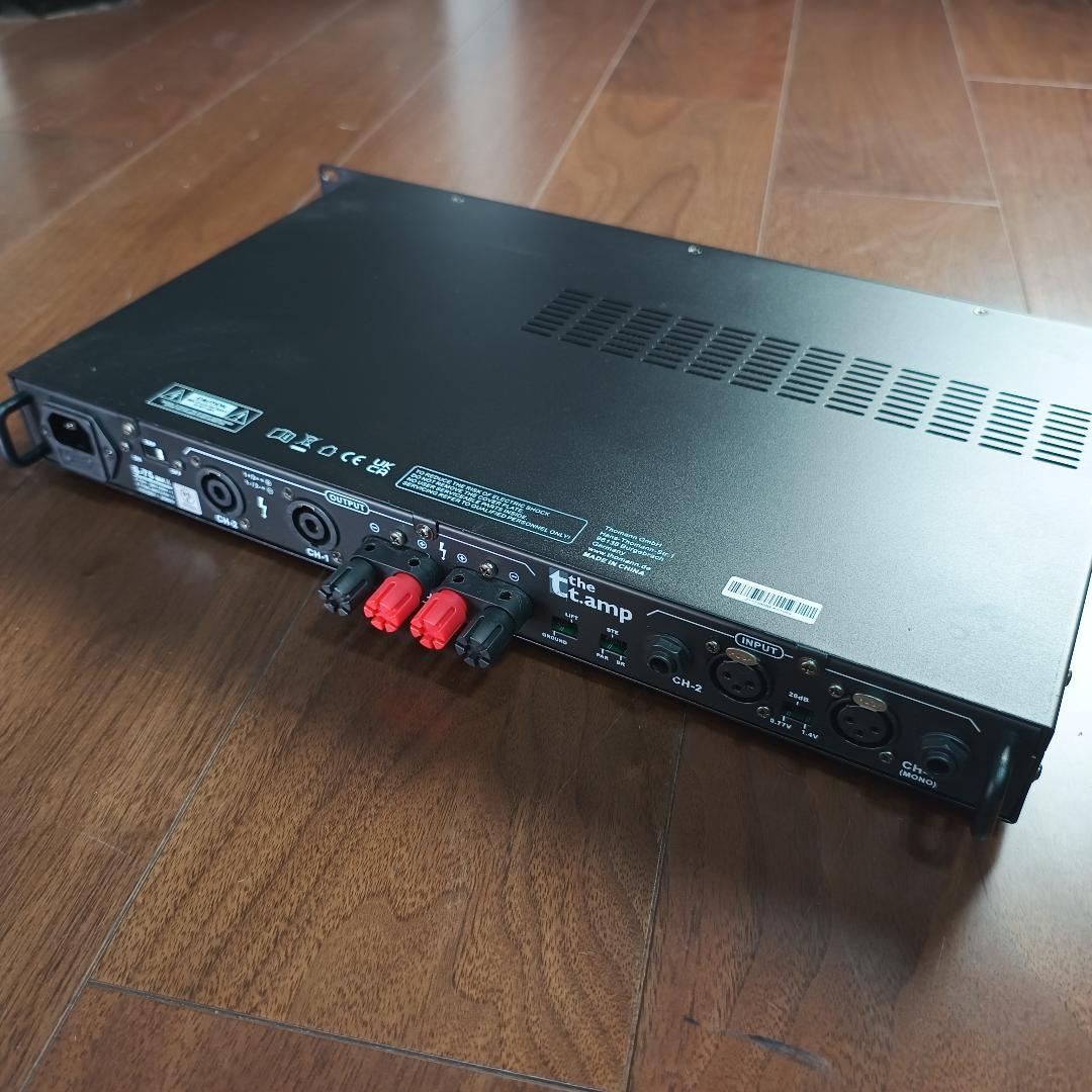 Thomann S-75 MkII パワーアンプ プロケーブル絶賛の音質2