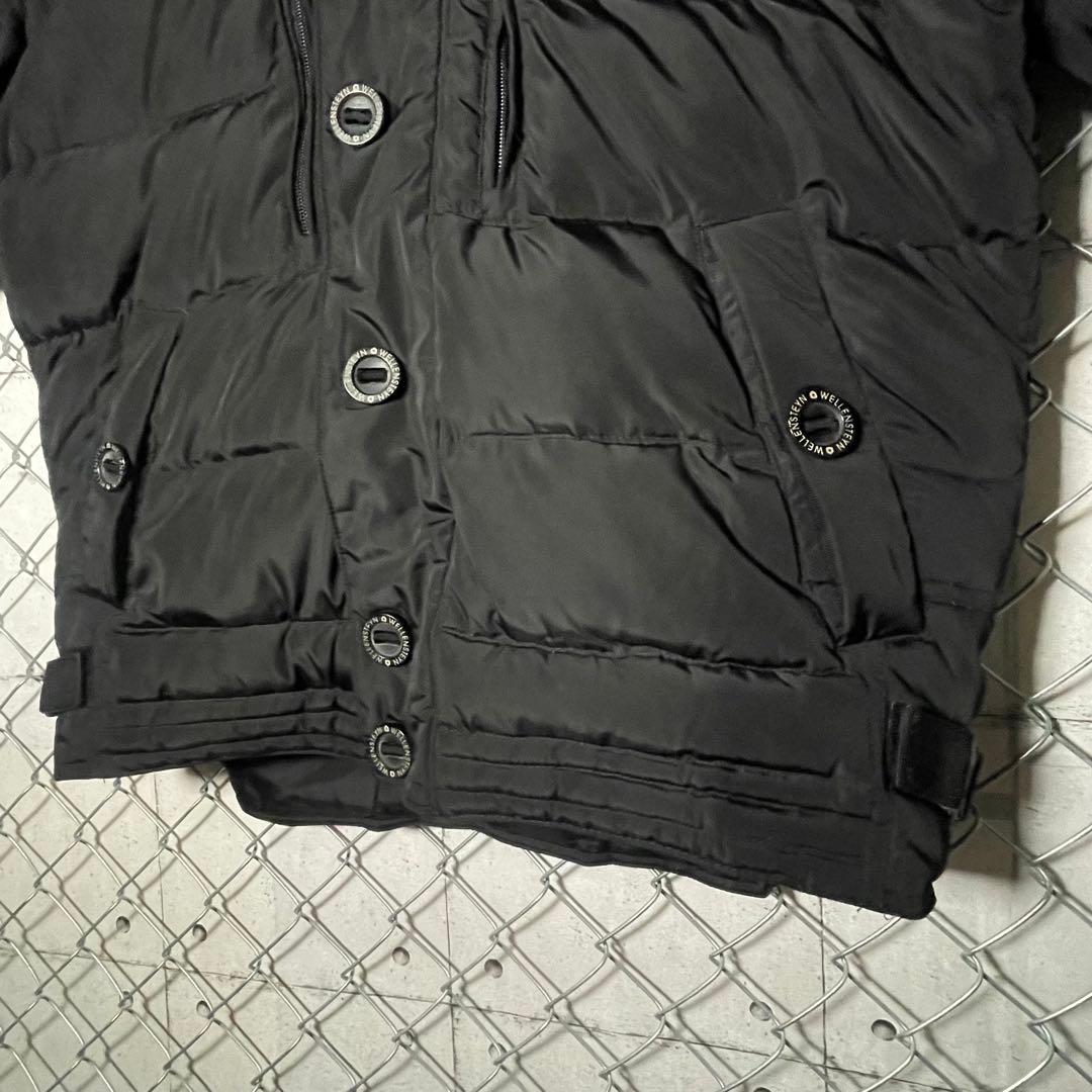 WELLENSTEYN ウェレンステイン ダウンジャケットドイツ製 撥水 黒 L