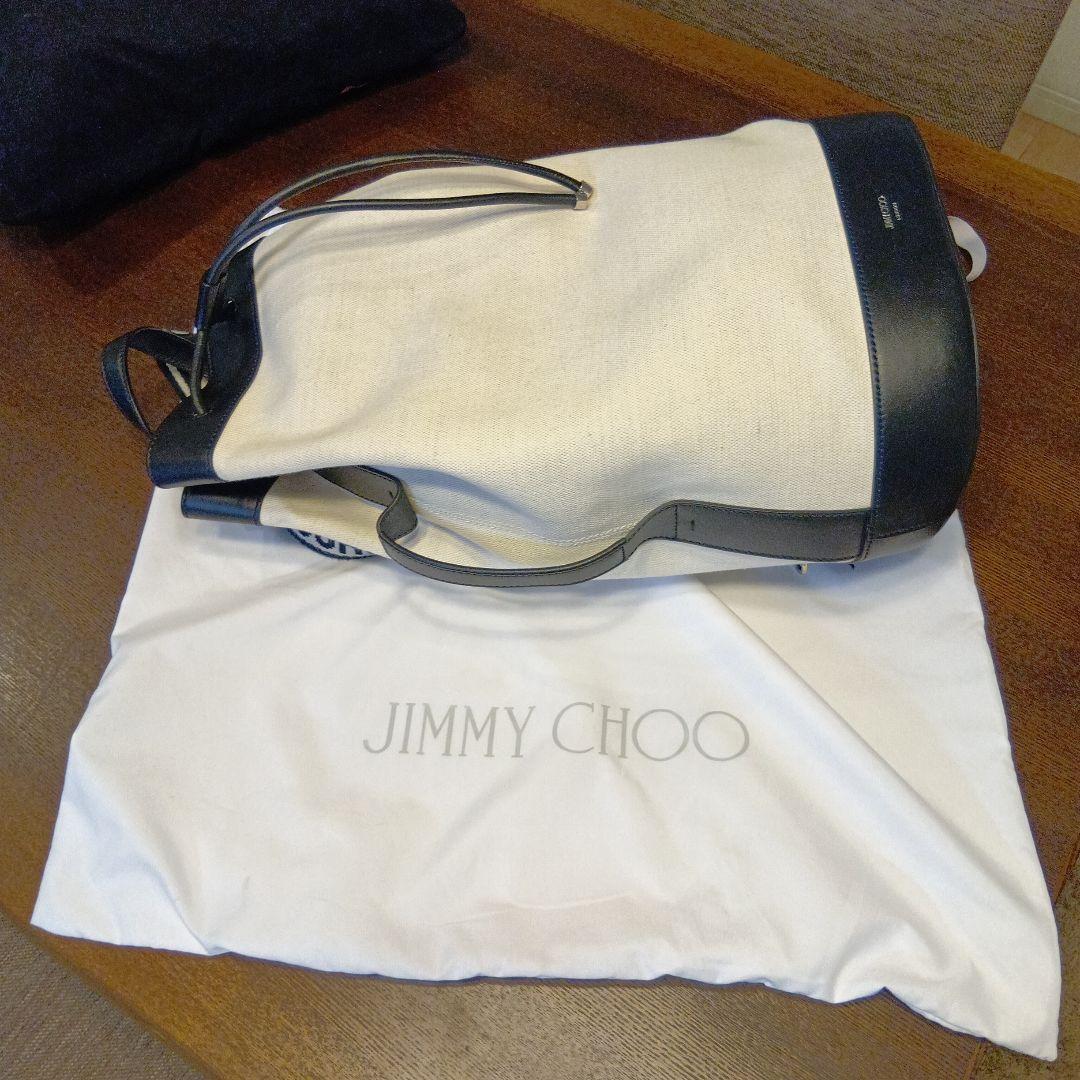 ジミーチュウ エヴァン バックパック リュックサック 巾着式 美品　期間限定値下