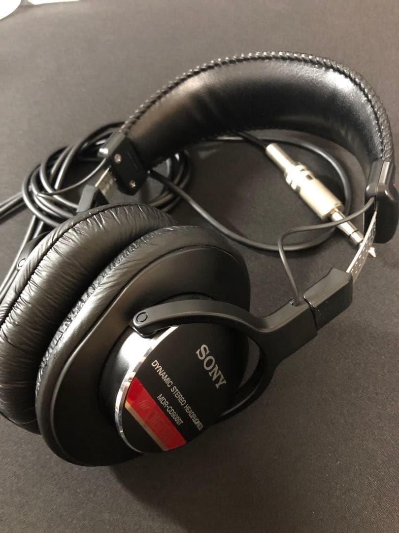 【美品】SONY MDR-CD900ST ダイナミックヘッドフォン モニター