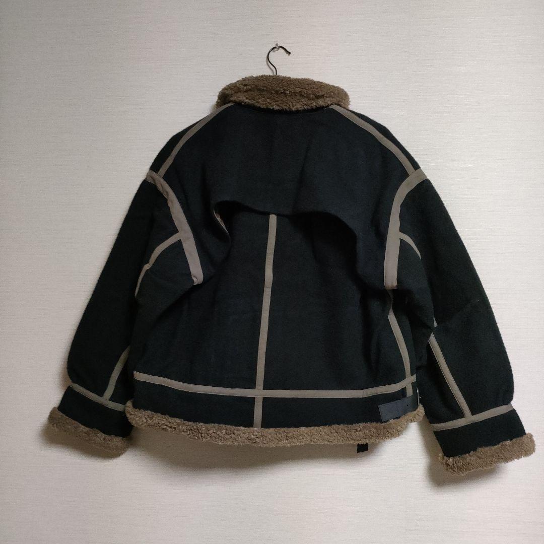 meanswhile ミーンズワイル レトロフリースメルトン B3ジャケット 2