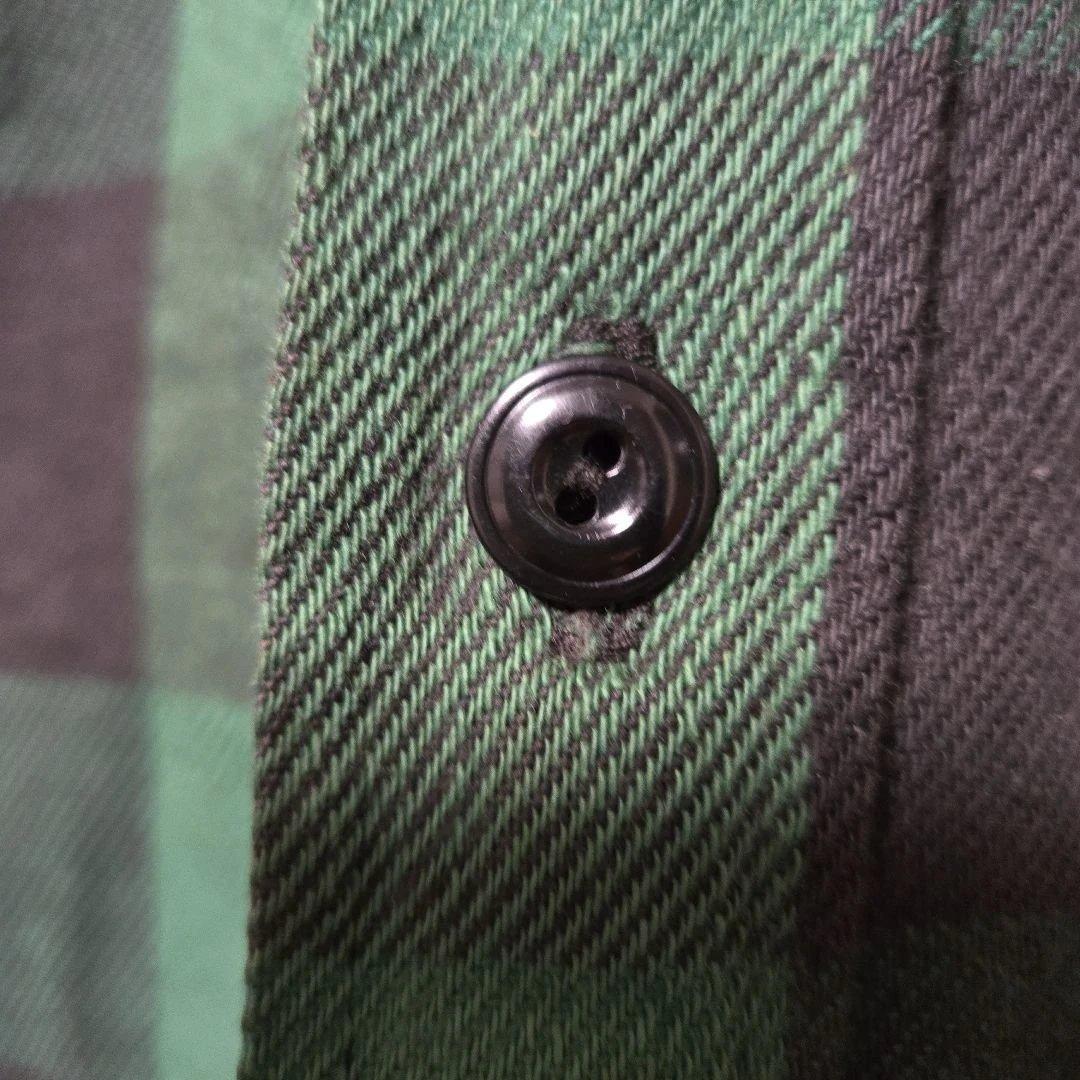 80年代　Frostproof　フロストプルーフ　ネルシャツ　キルティング　古着