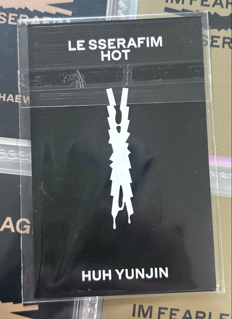 LESSERFIM HOT ユンジン　showcase ショーケース トレカ