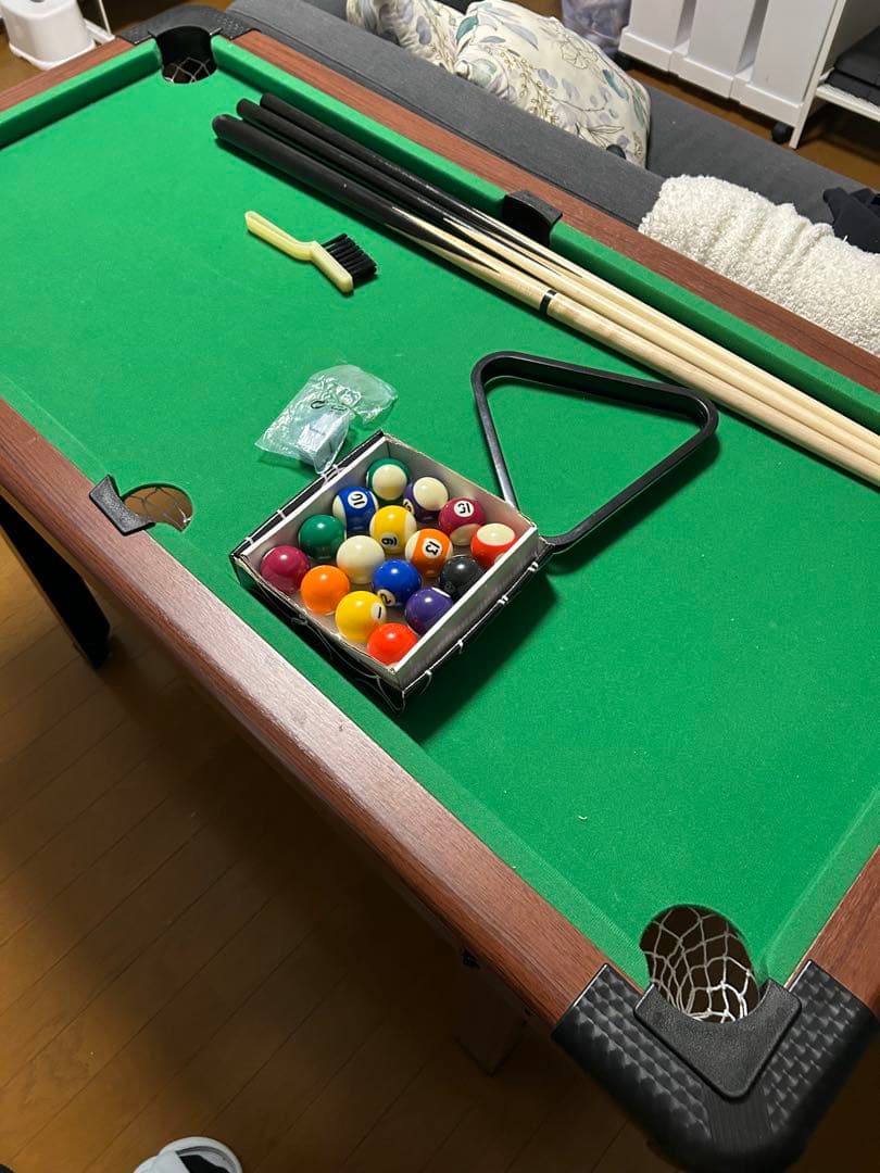 引き取り限定 小型ビリヤードテーブルセット