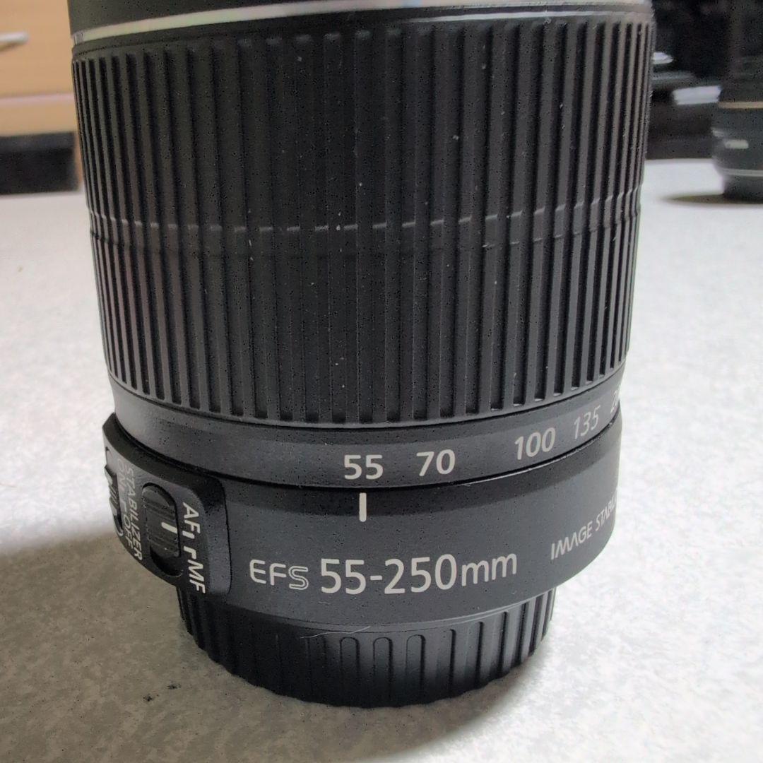 Canon 遠望 レンズ EFS　55‐250