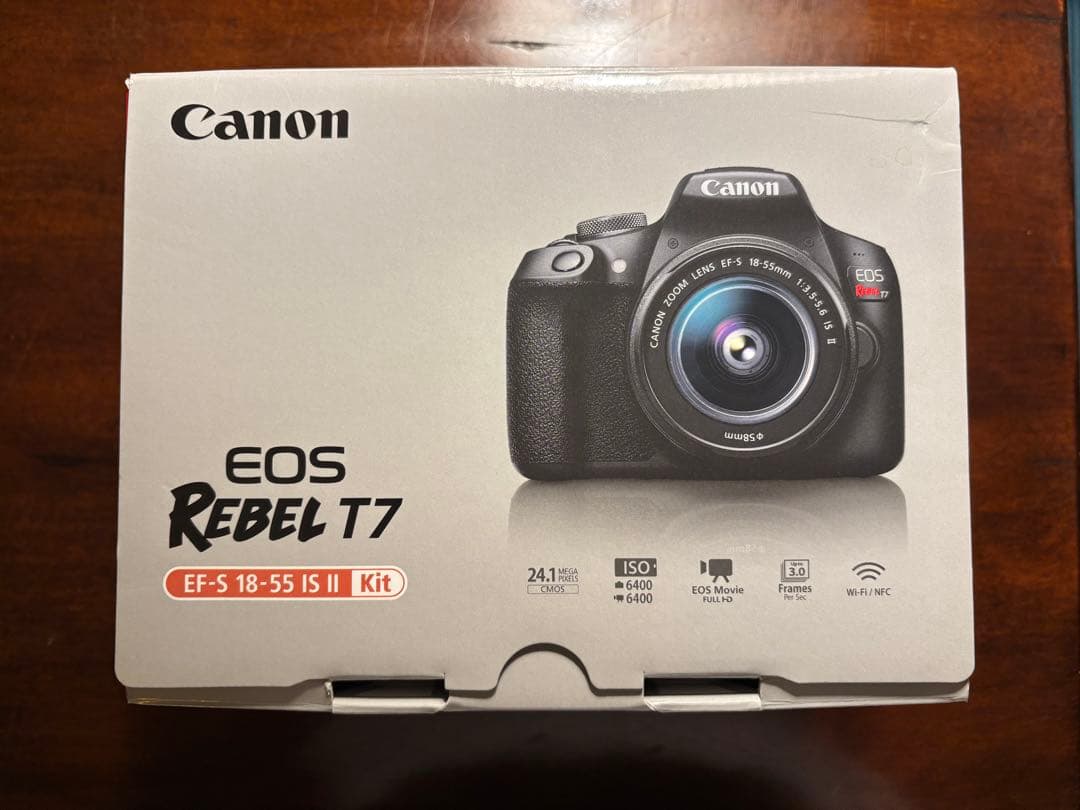 【新品未使用】Canon EOS REBELT7 EF-S18-55レンズキット