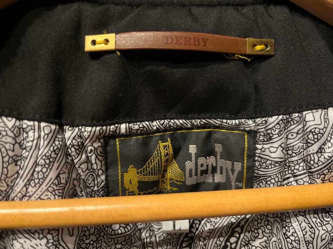 ダービージャケット derby of san francisco L さんタク黒