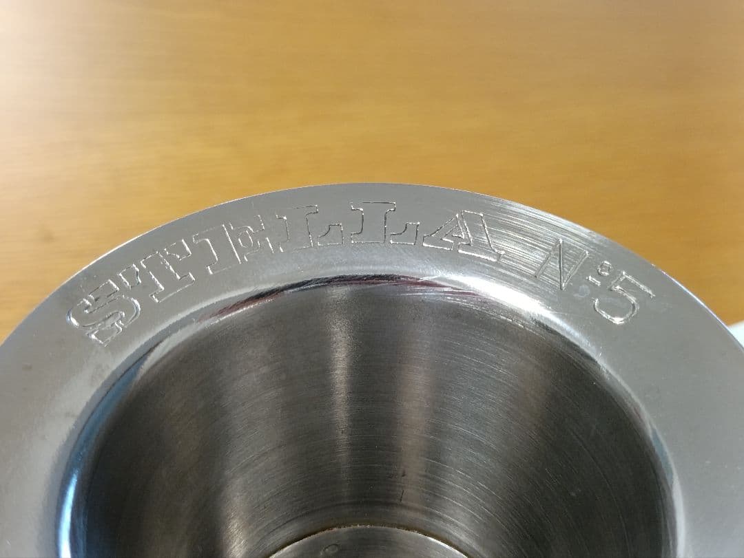 イタリア製　手動ミンサー 　ミートチョッパー　ステンレス