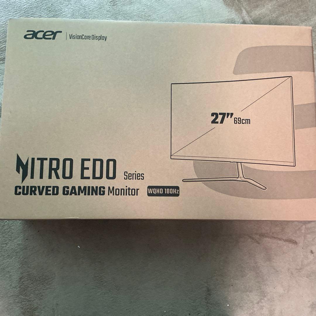 Acer ゲーミング湾曲モニター Nitro ED270UP2bmiipx