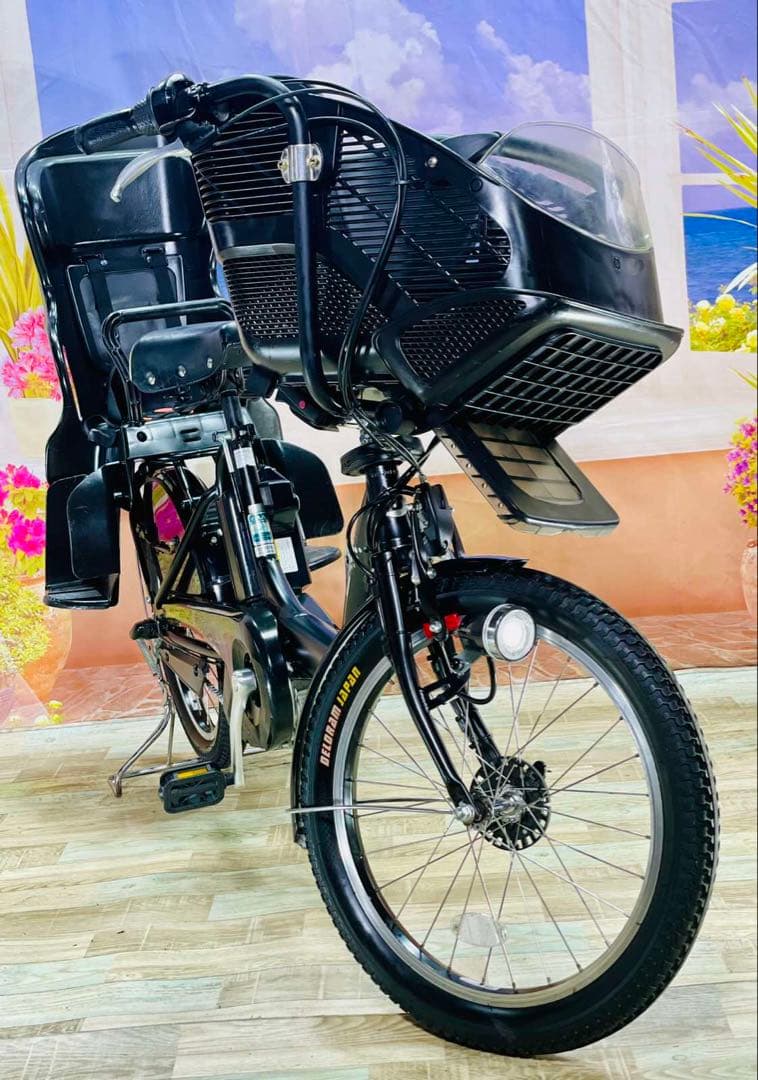 超特価！アンジェリーノ⭐️ブリヂストン子供乗せ電動アシスト自転車Y3036