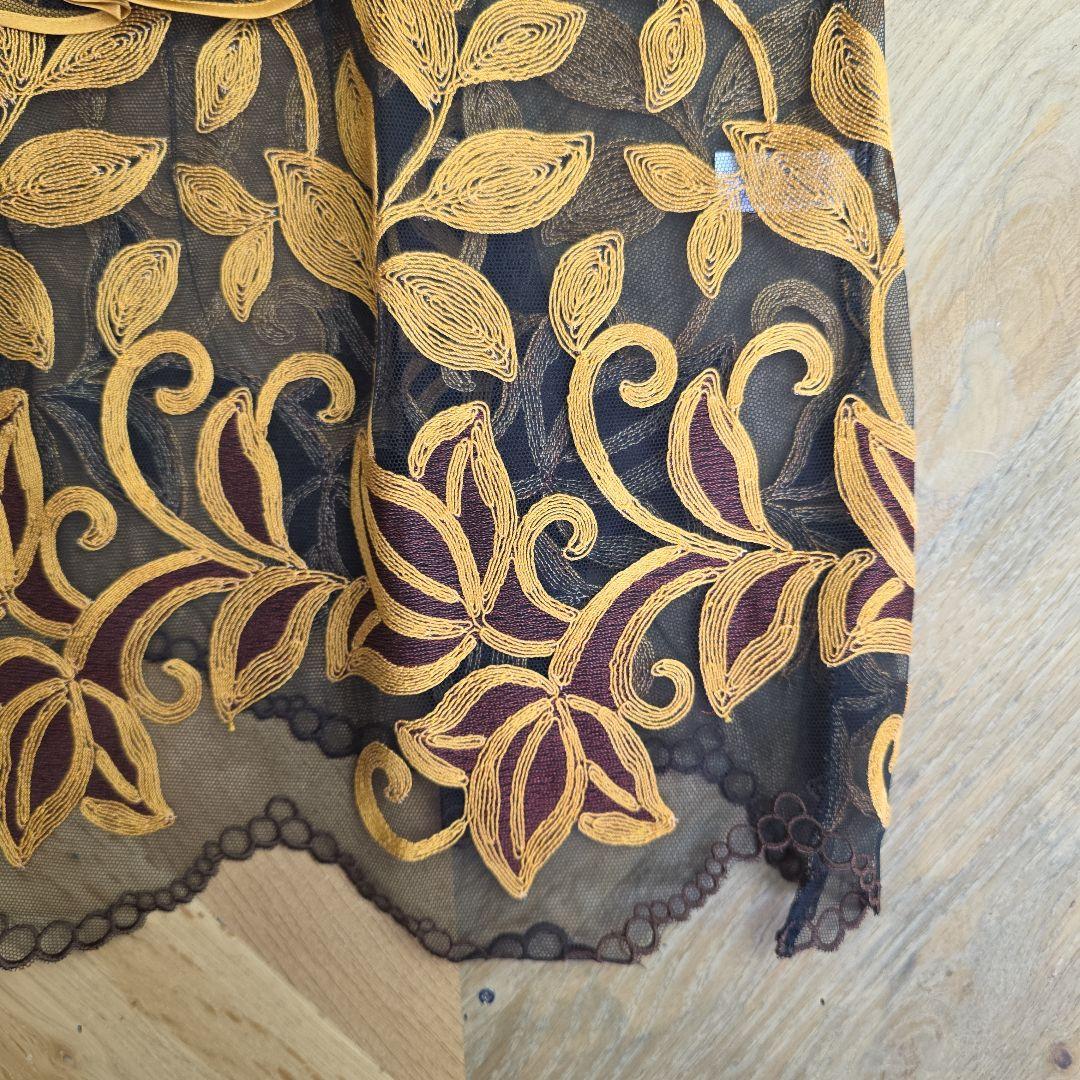 STUDIO FIVE 刺繍レースキャミソール　ワコール　新品