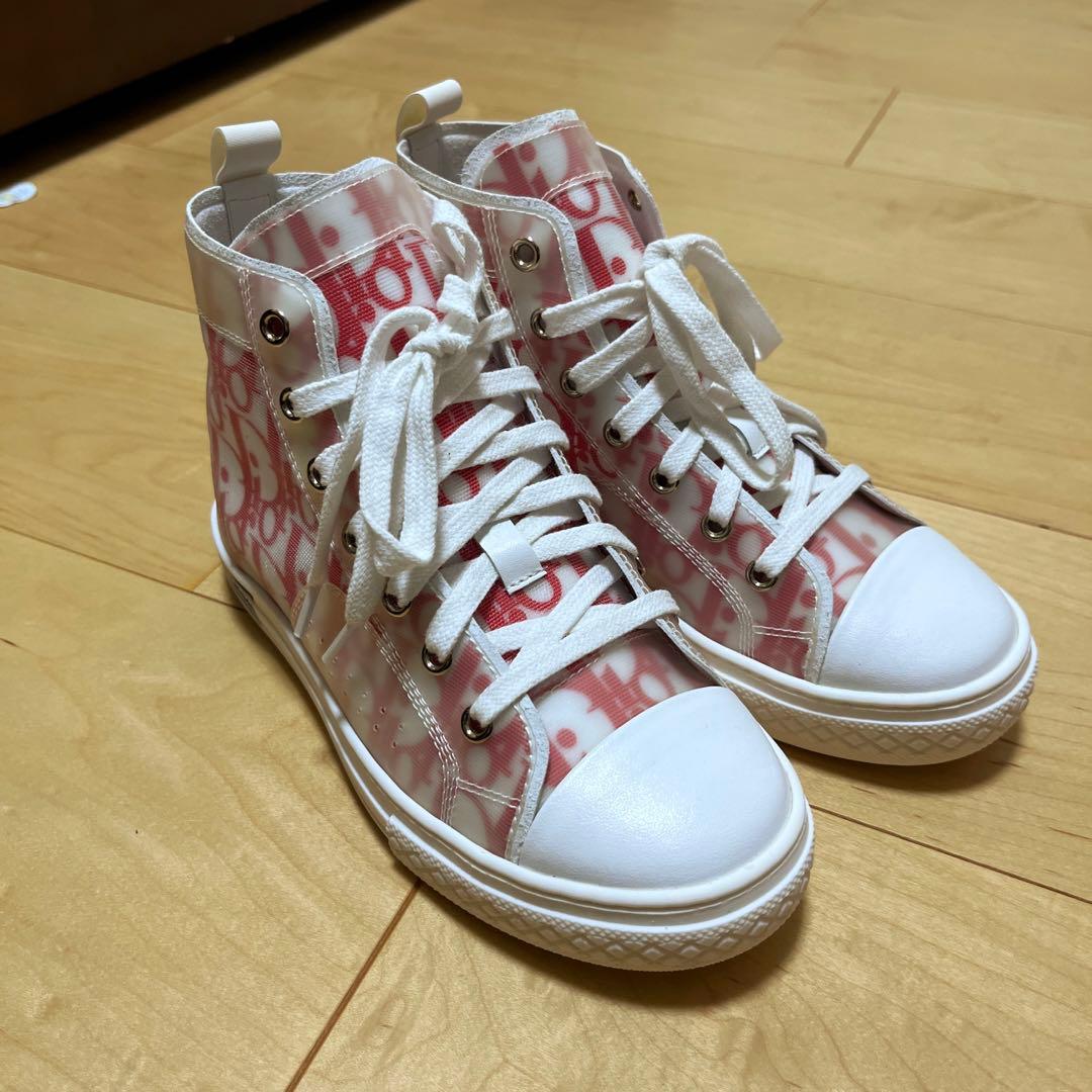 DIOR⭐︎キッズハイトップスニーカー　お値下げしました！