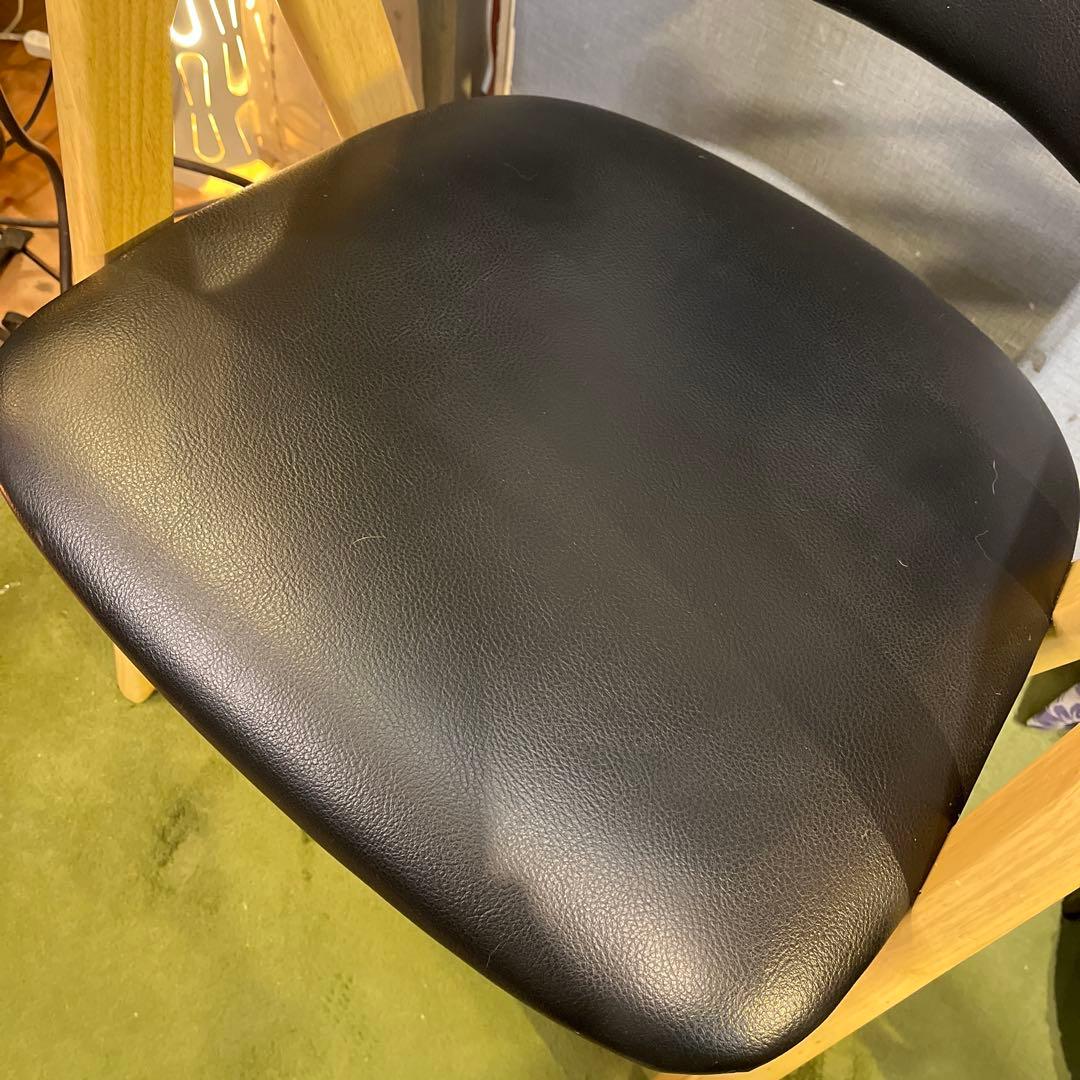 L１　スタイリッシュモダン　北欧ST ショートアームチェア