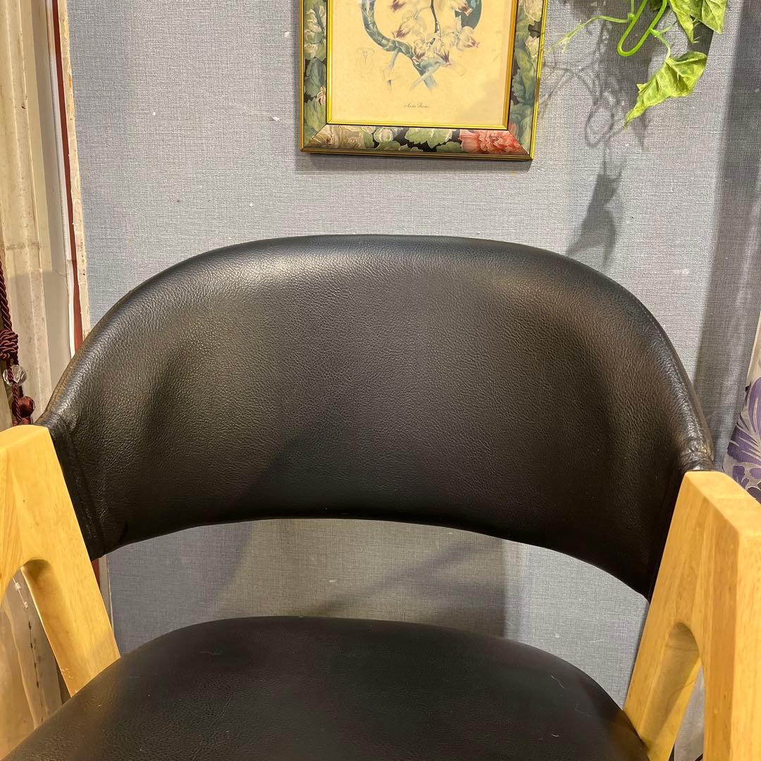 L１　スタイリッシュモダン　北欧ST ショートアームチェア