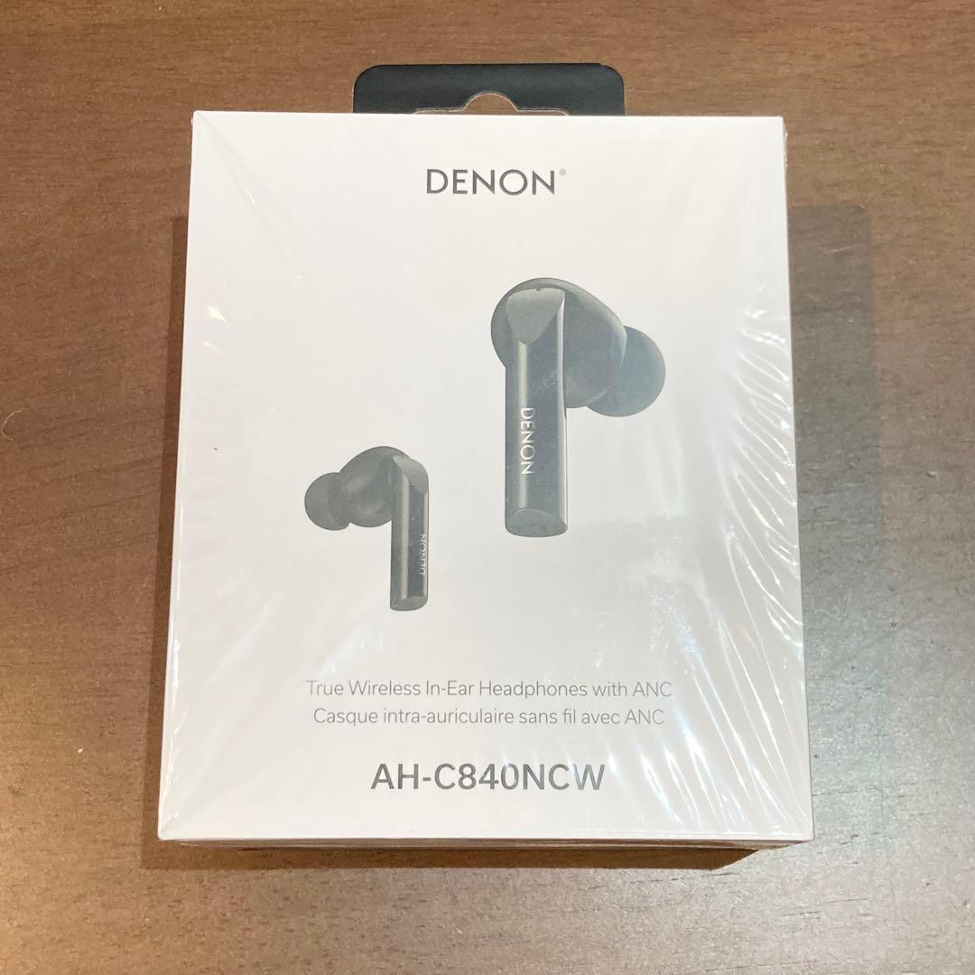 DENON ワイヤレスイヤホン AH-C840NCW ノイズキャンセリング