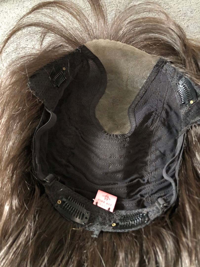 お値下げ❣️ピンクエイジ　ウィッグ　手植えフルウィッグ