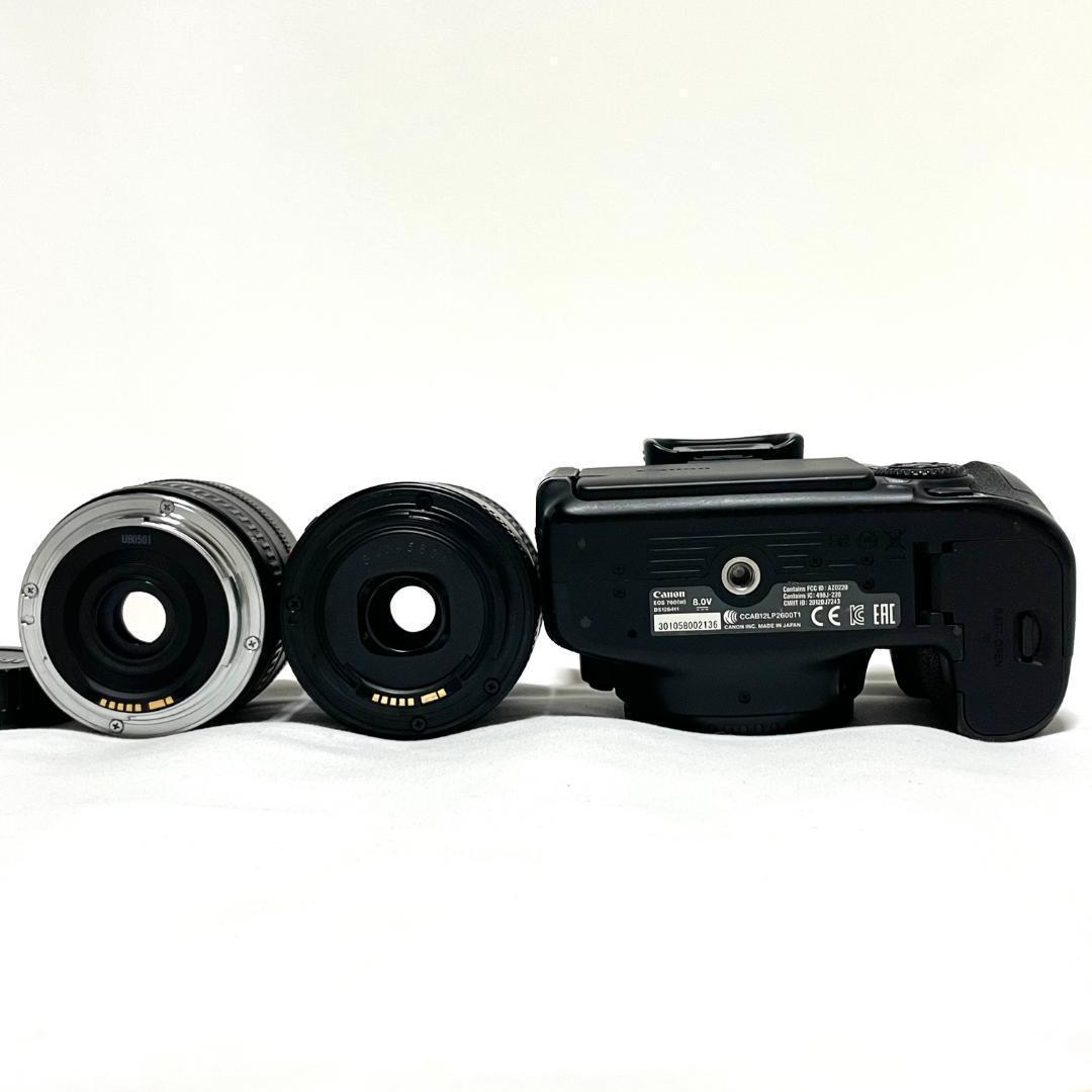 即戦力❣️ Canon EOS 70D ダブルズームレンズセット 遠近OK
