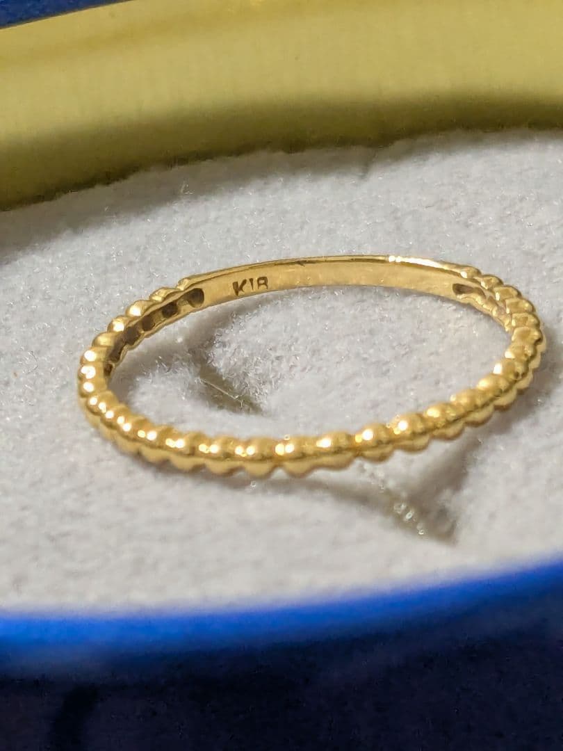 K18 ゴールドリング　11号