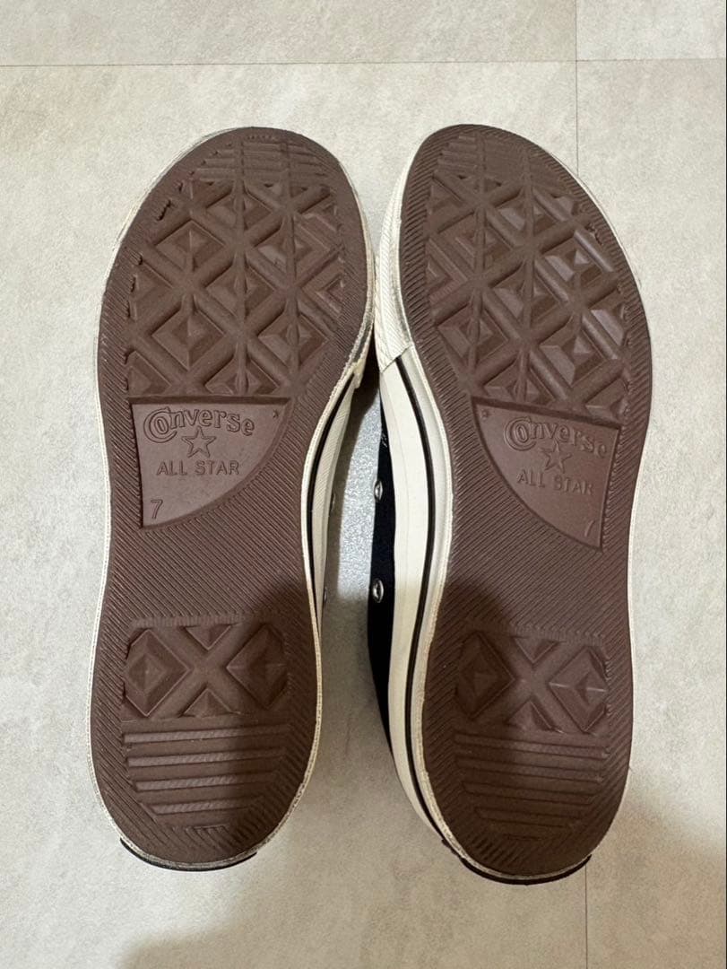 【美品】コンバース CT 70 チャックテイラー25.5cm 箱有ブラック